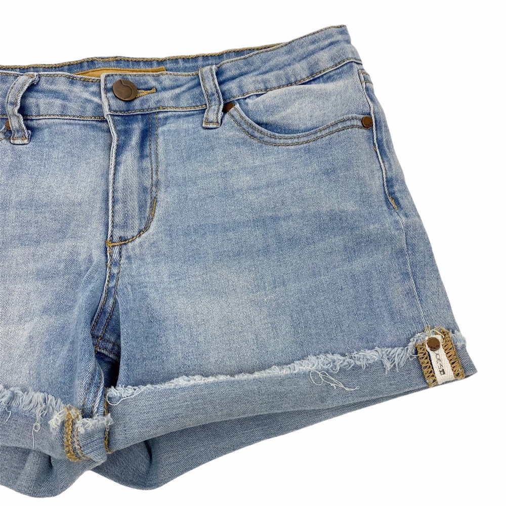 Joes Jeans Distressed Folded Shorts Girls 16 - Picture 3 of 4